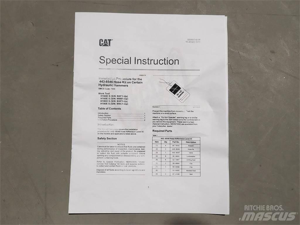 CAT 443-8546 Outros componentes