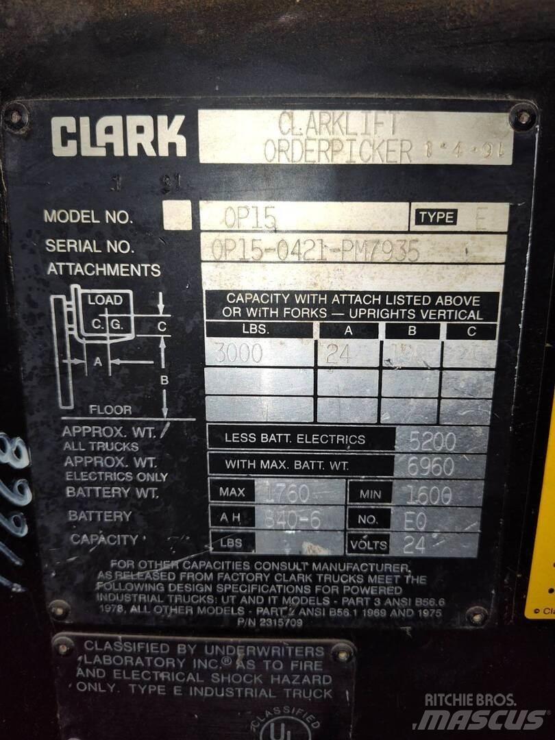 Clark OP-15 Construção - Outros
