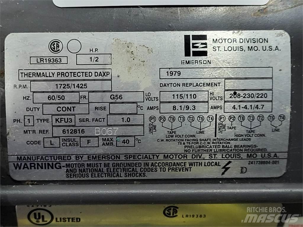 EMERSON 1979 Motores industriais