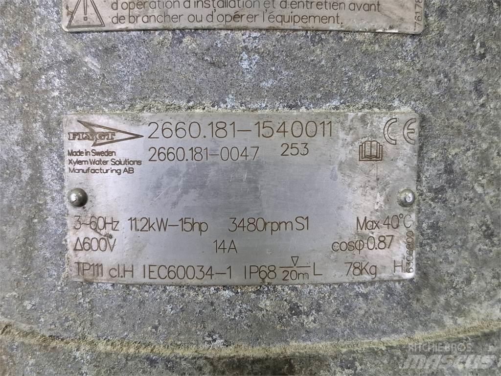 Flygt 2660-181 Bombas de água