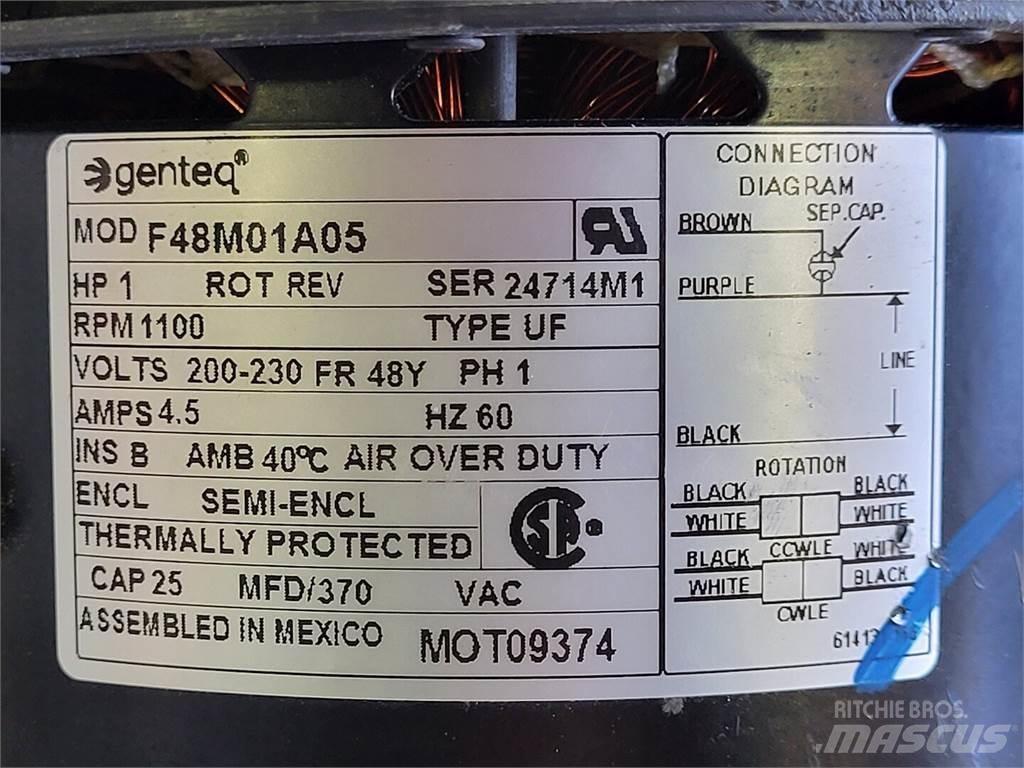  GENTEQ F48M01A05 Motores industriais