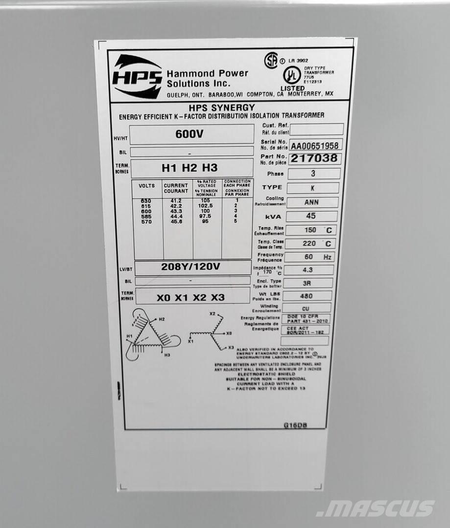 HAMMOND 217038 Construção - Outros

