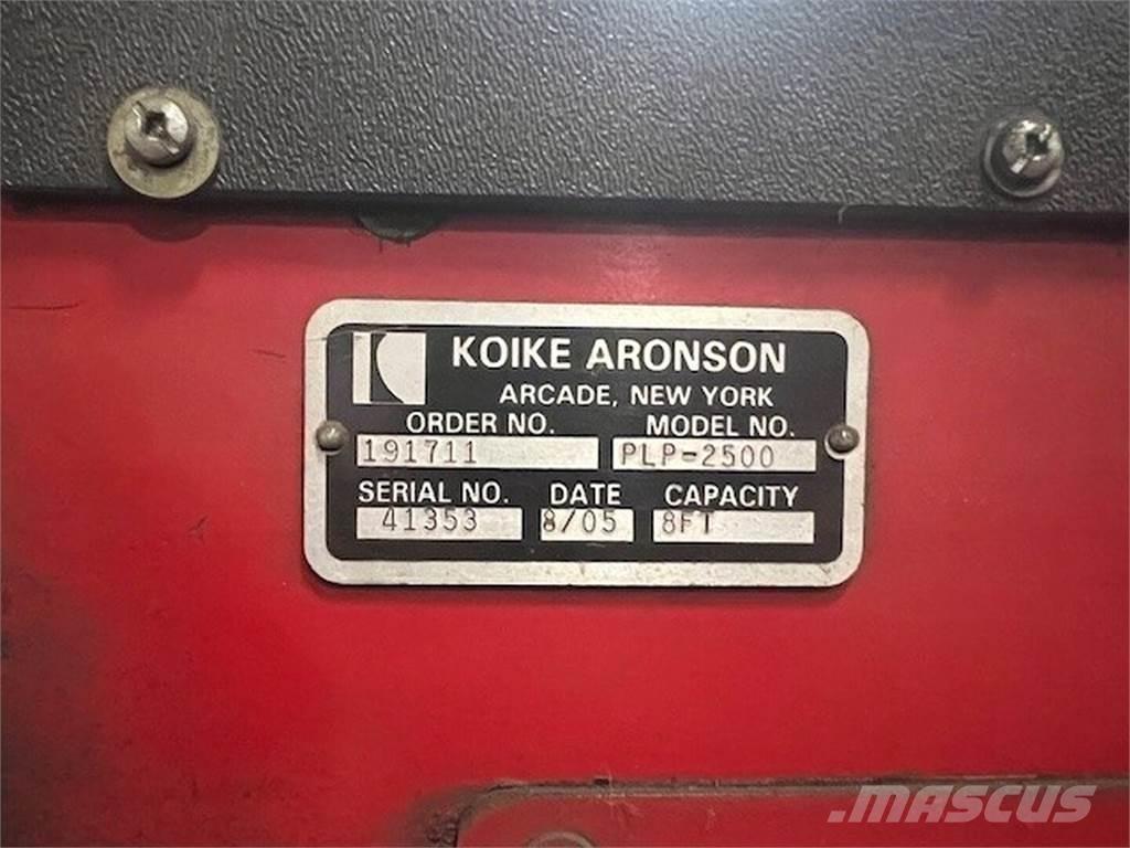  KOIKE PLP-2500 Construção - Outros
