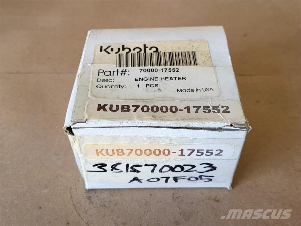 Kubota 70000-17552 Motores