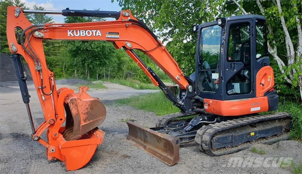 Kubota U55-4 Escavadoras de rodas