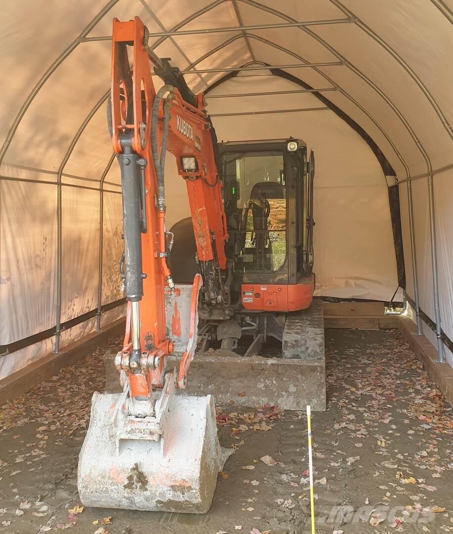 Kubota U55-4 Escavadoras de rodas