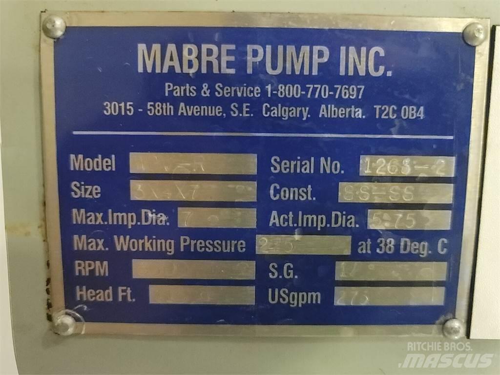  MABRE PUMP WPV-R Bombas de água