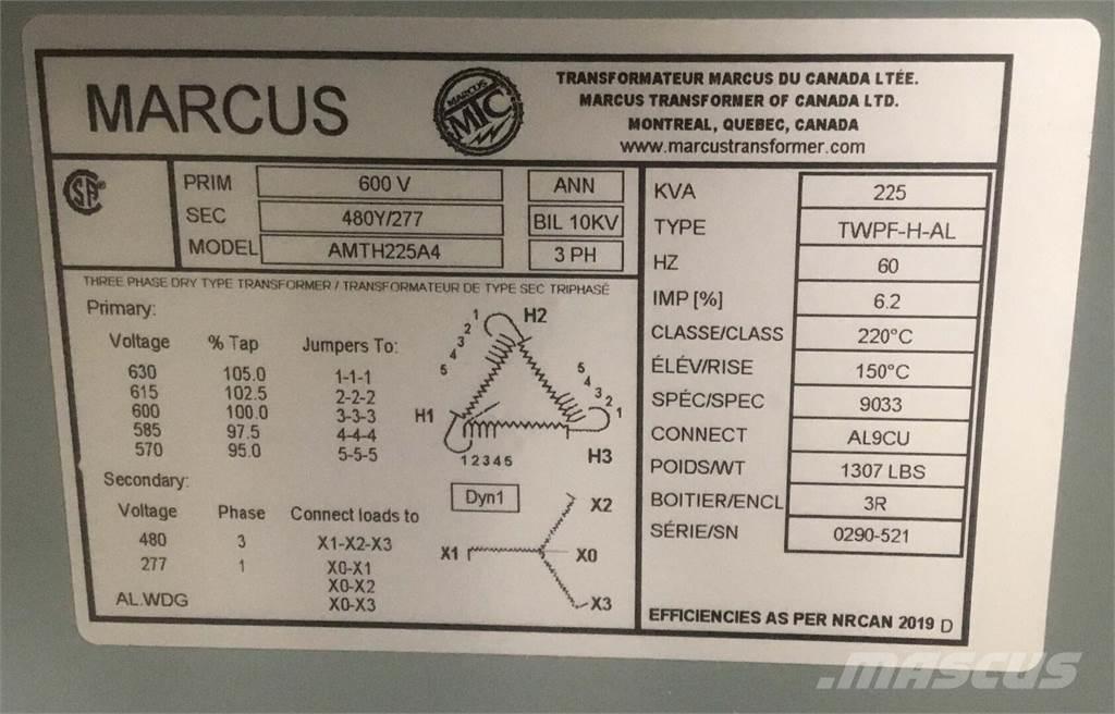  MARCUS AMTH225A4 Construção - Outros
