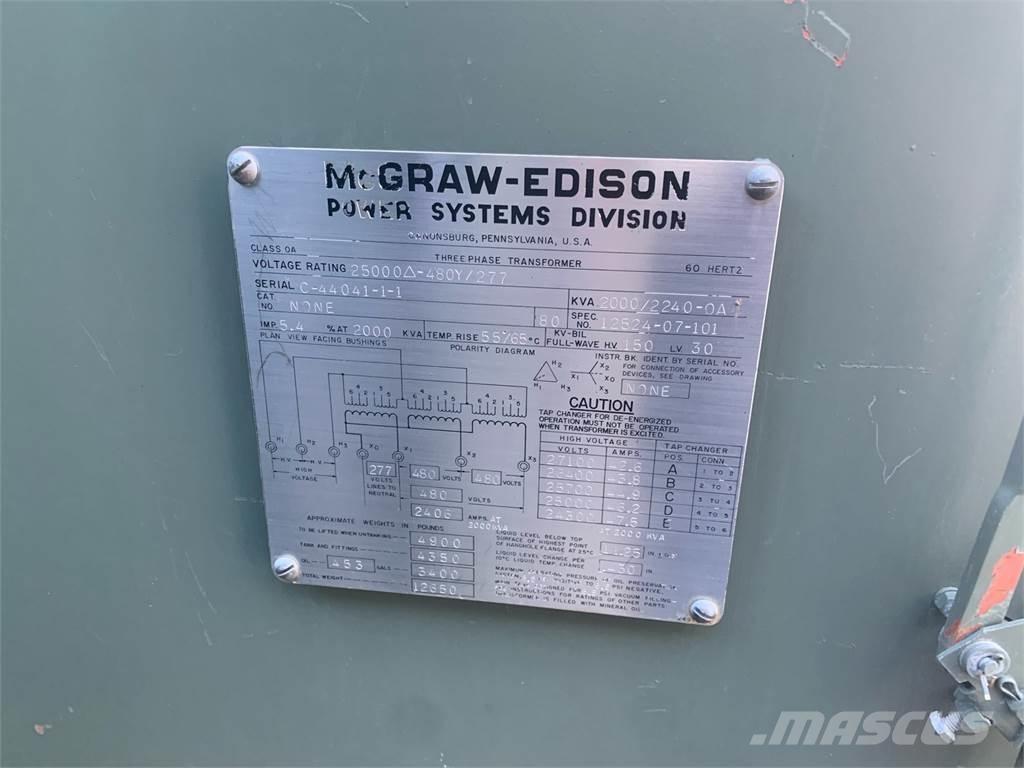 MCGRAW-EDISON Construção - Outros
