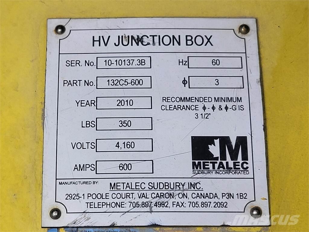  METALEC 132C5-600 Construção - Outros
