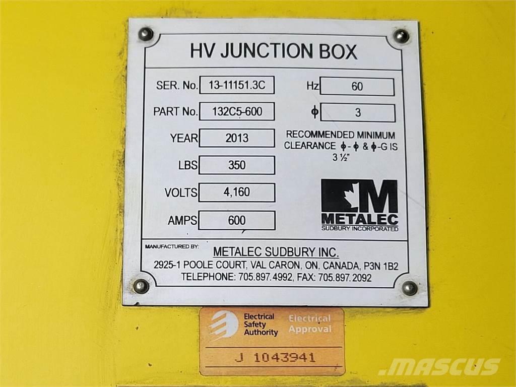  METALEC 132C5-600 Construção - Outros
