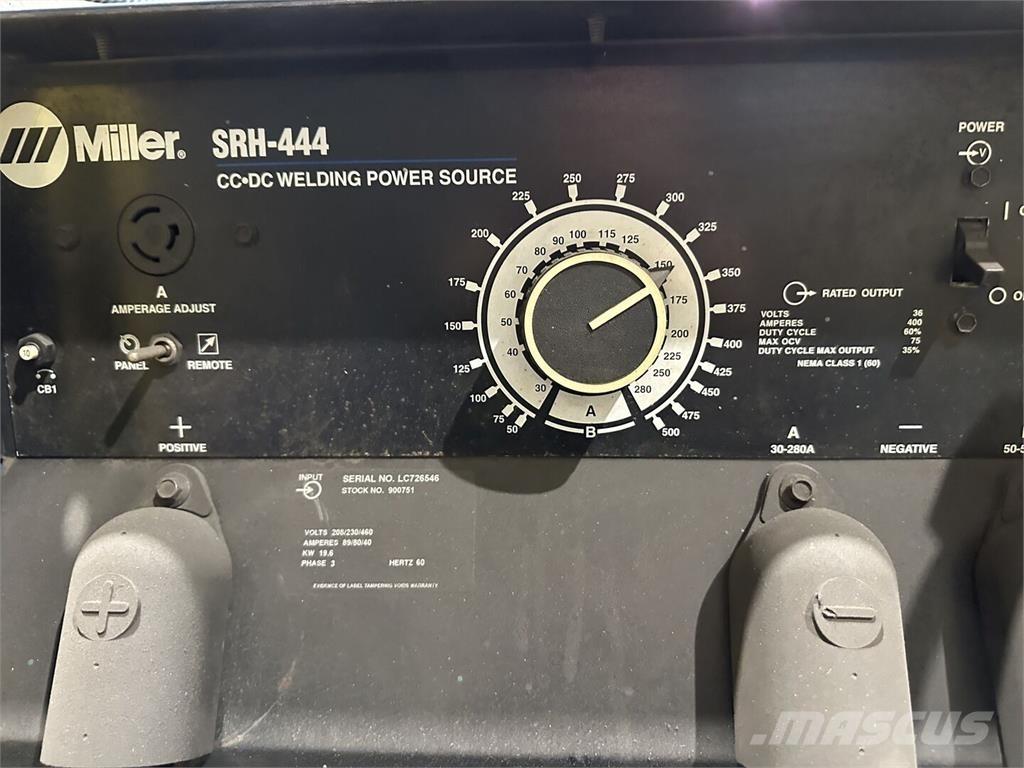 Miller SRH-444 Máquinas de soldar