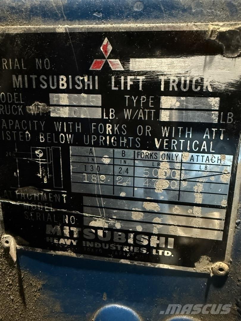 Mitsubishi FGC25 Construção - Outros
