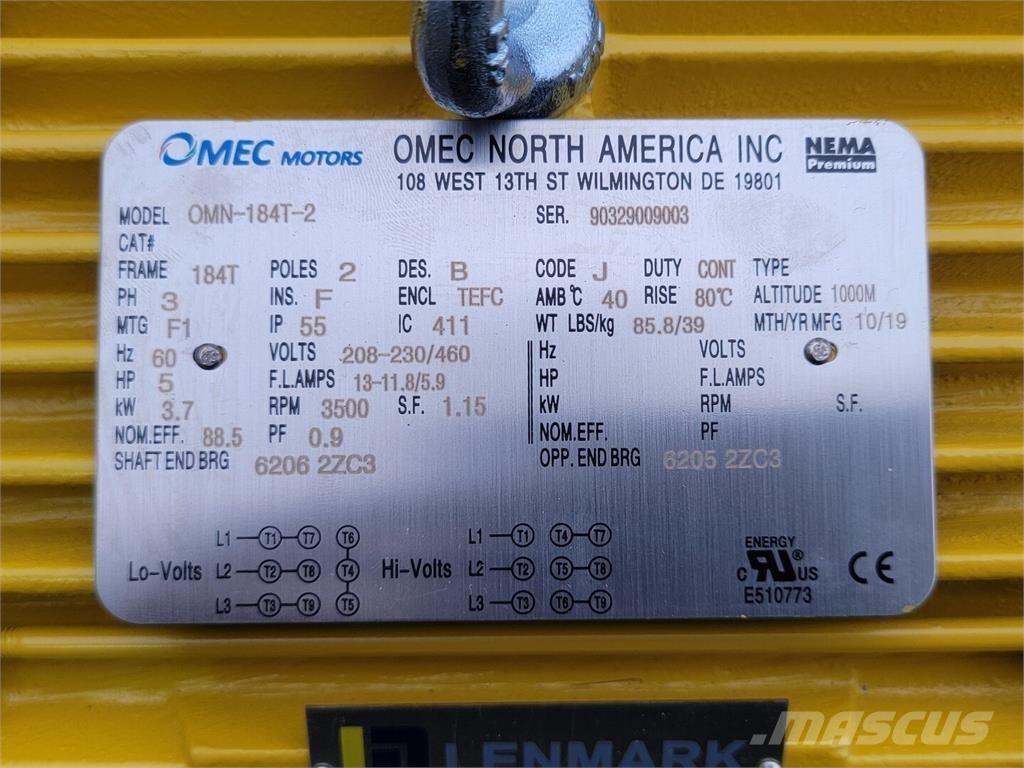  OMEC OMN-184T-2 Motores industriais