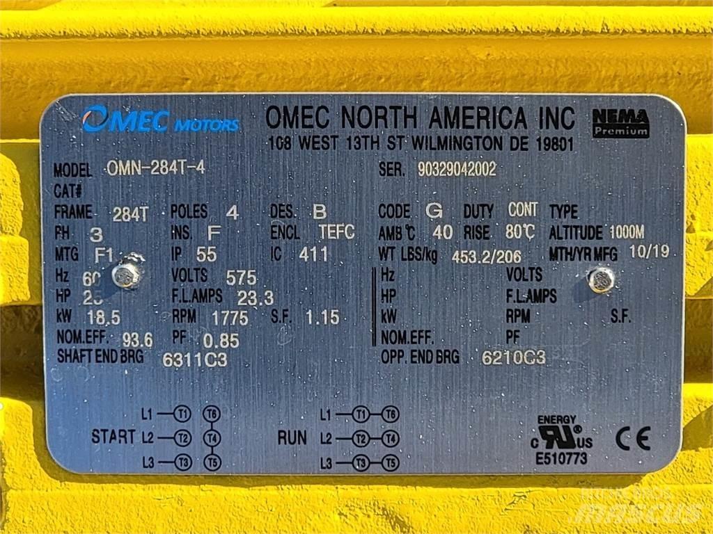  OMEC OMN-284T-4 Motores industriais