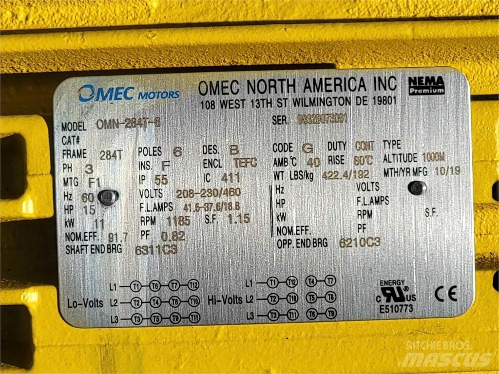  OMEC OMN-284T-6 Motores industriais