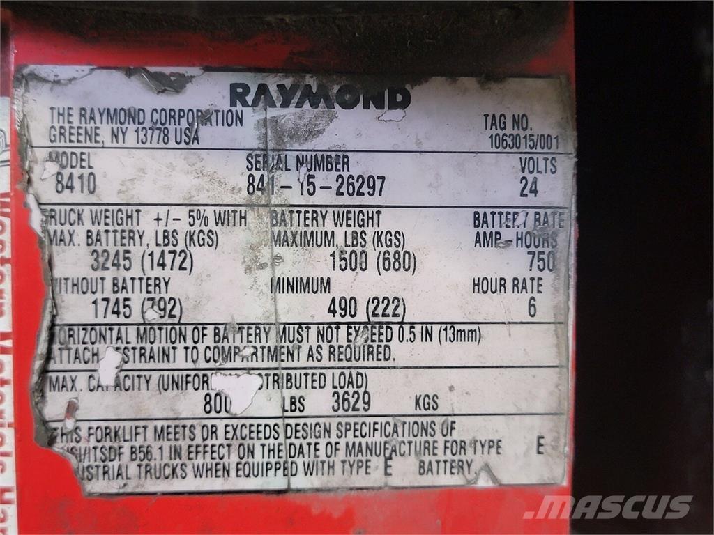 Raymond 8410 Construção - Outros
