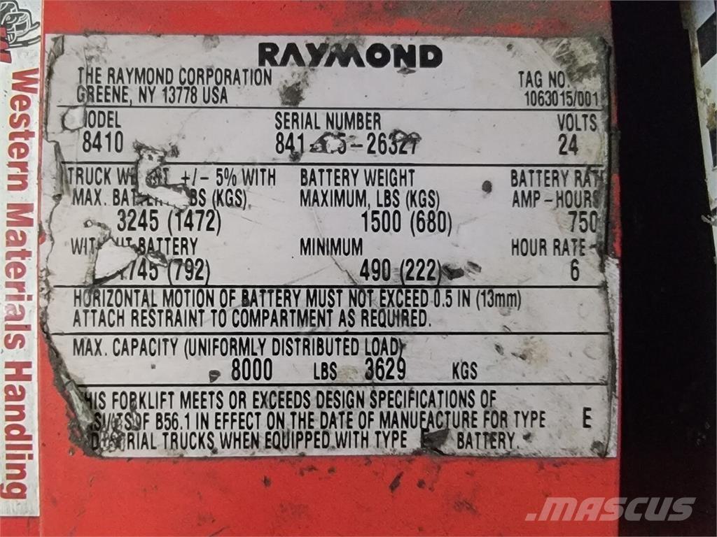 Raymond 8410 Construção - Outros
