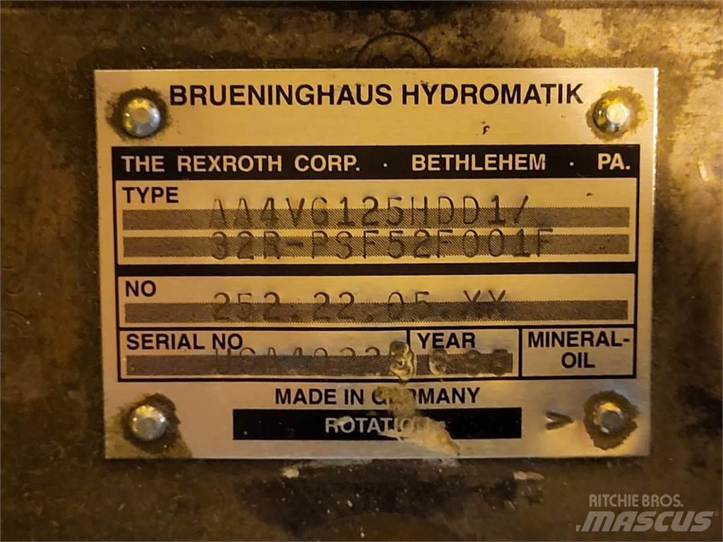 Rexroth A4VG125HDD1 Bombas de água