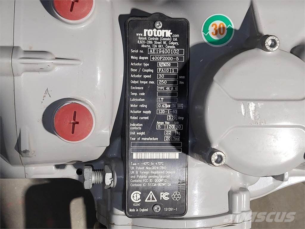  ROTORK IQTM250 Construção - Outros
