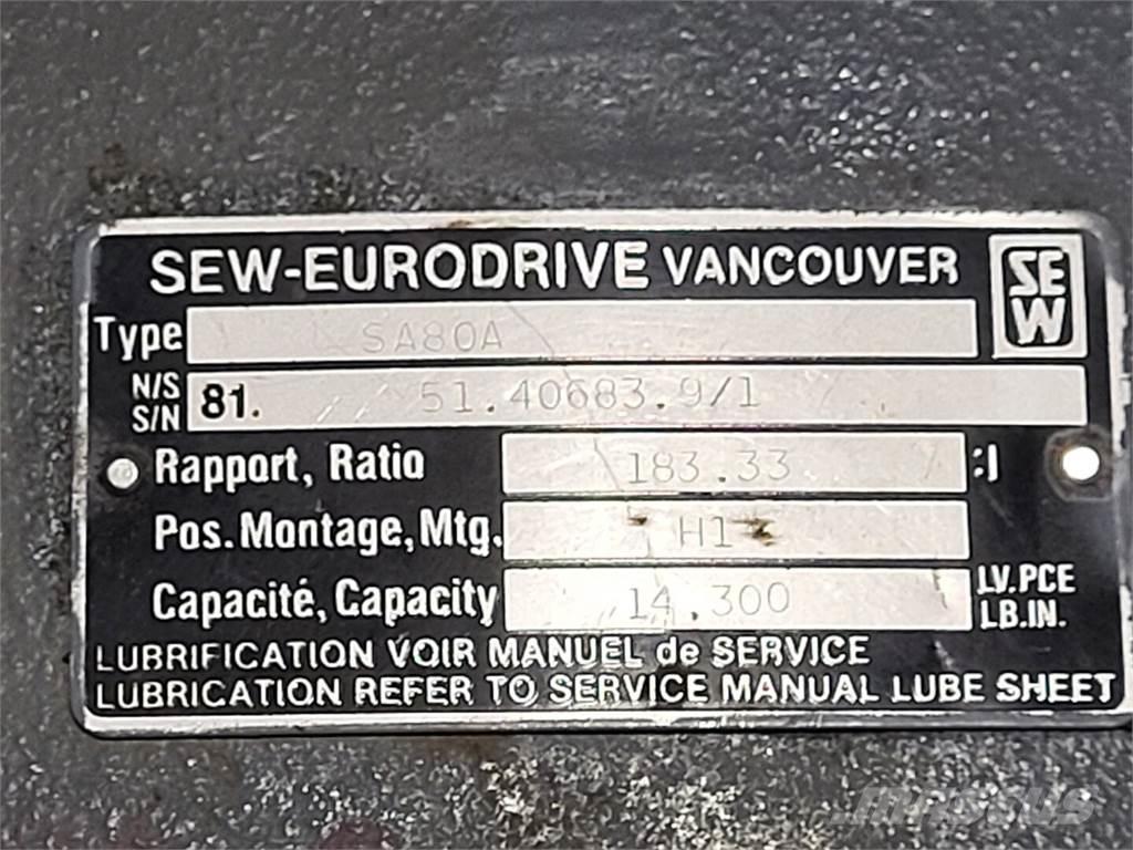  SEW-EURODRIVE SA80A Construção - Outros
