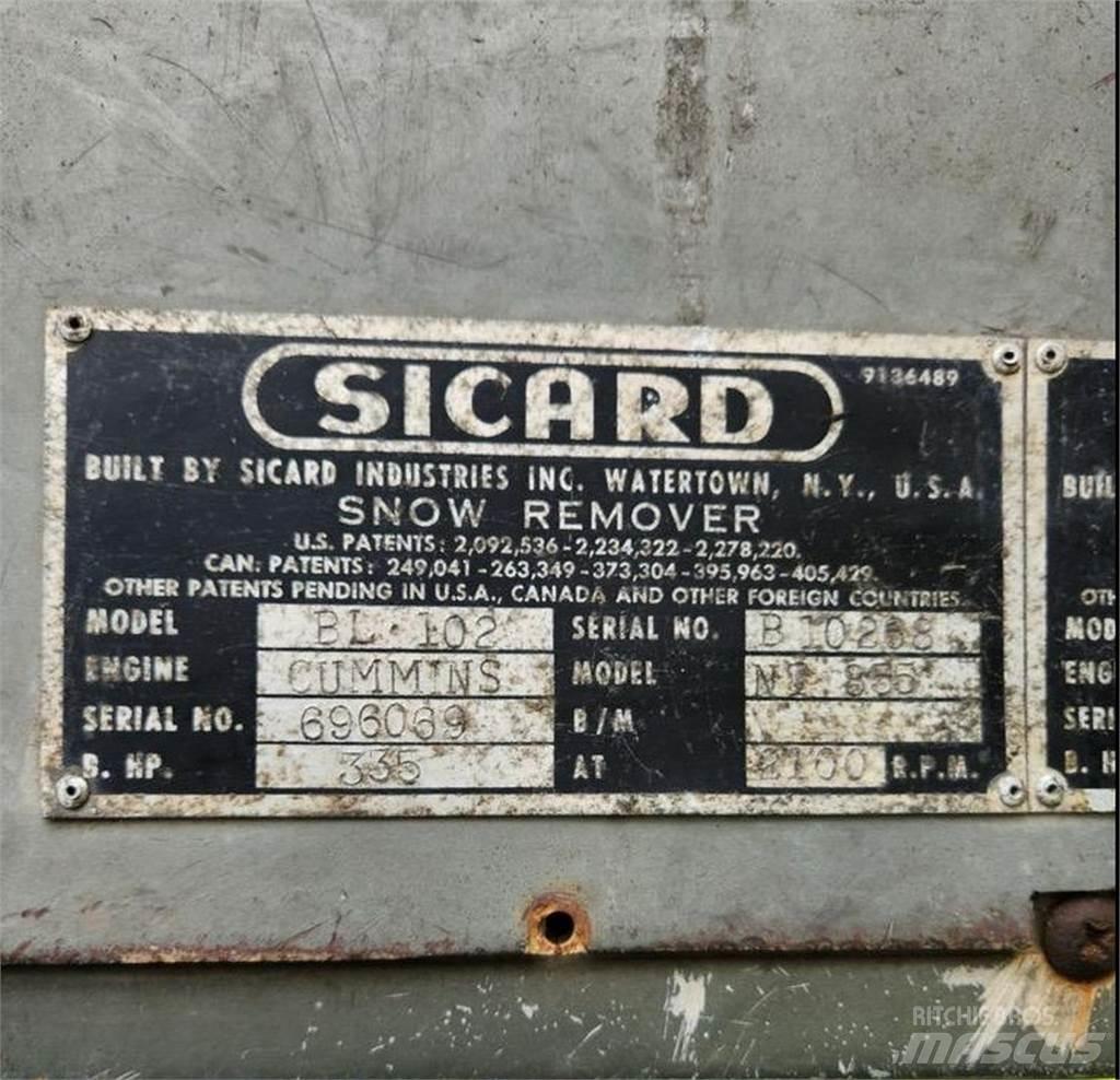 Sicard BL102 Outros componentes