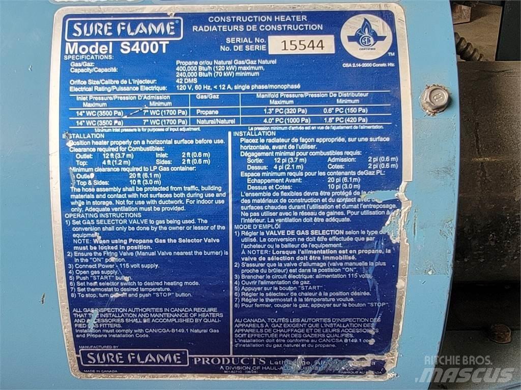  SURE FLAME S400T Equipamento de aquecimento e descongelamento