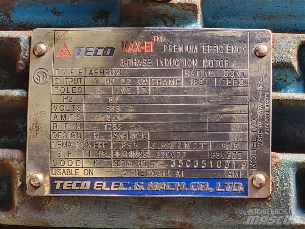  TECO AEHEBM Motores industriais