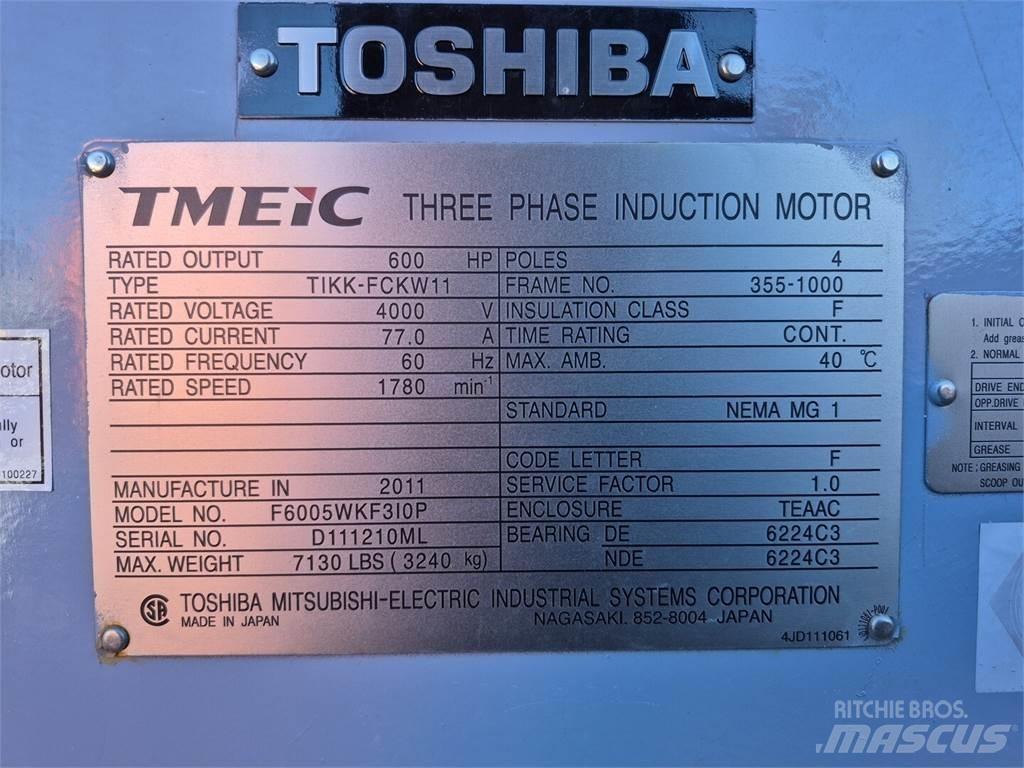  TOSHIBA F6005WKF3I0P Motores industriais