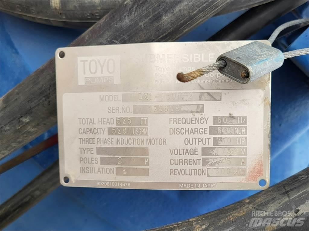 Toyo DXL 150H-2 Bombas de água