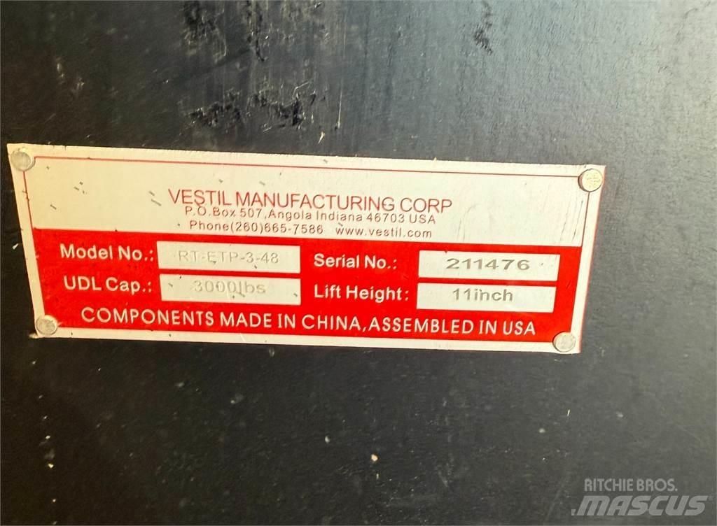  VESTIL RT-EPT-3-48 Movimentadores manuais de palettes