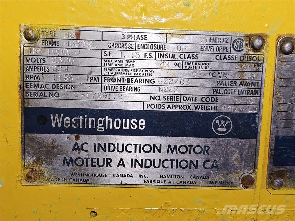 Westinghouse  Motores industriais