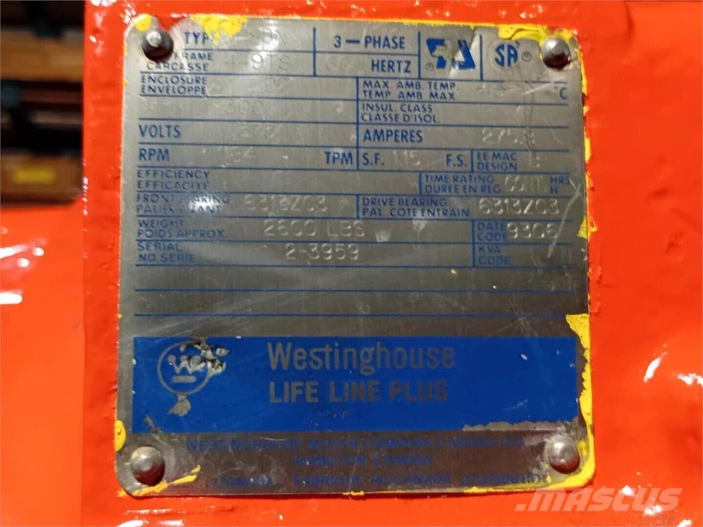 Westinghouse HSBN Motores industriais