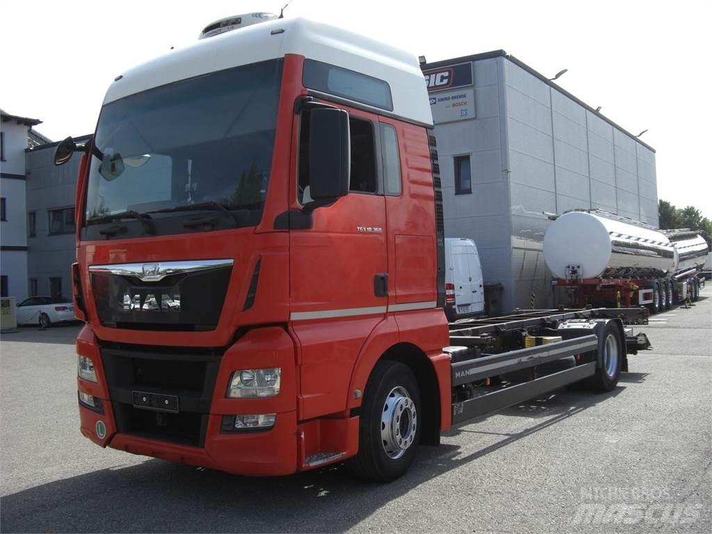 MAN 18360XXL TGX / LBW Camiões de chassis e cabine