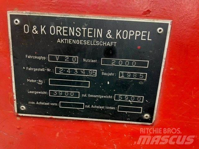 O&K V 20 Empilhadores Diesel