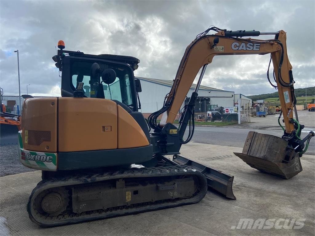 CASE Cx80c Escavadoras de rastos
