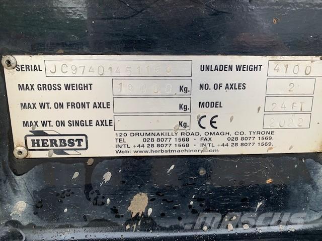 Herbst 24ft/19t Outros Reboques
