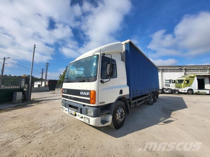 DAF 75 ATI 300 Camiões caixa cortinas laterais