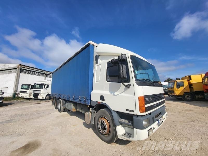 DAF 75 ATI 300 Camiões caixa cortinas laterais