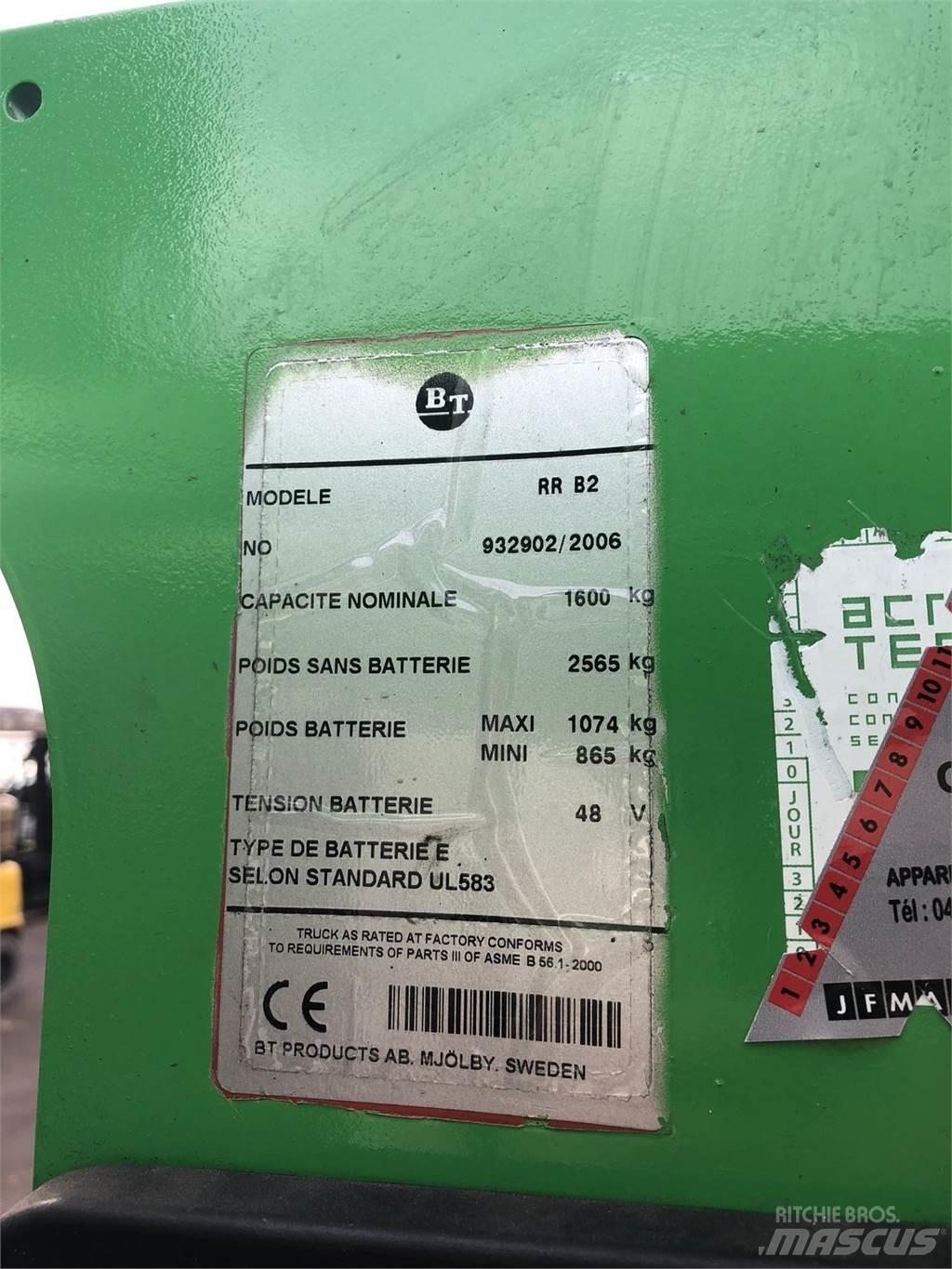 Cesab RRB2 Empilhadores Elevadores