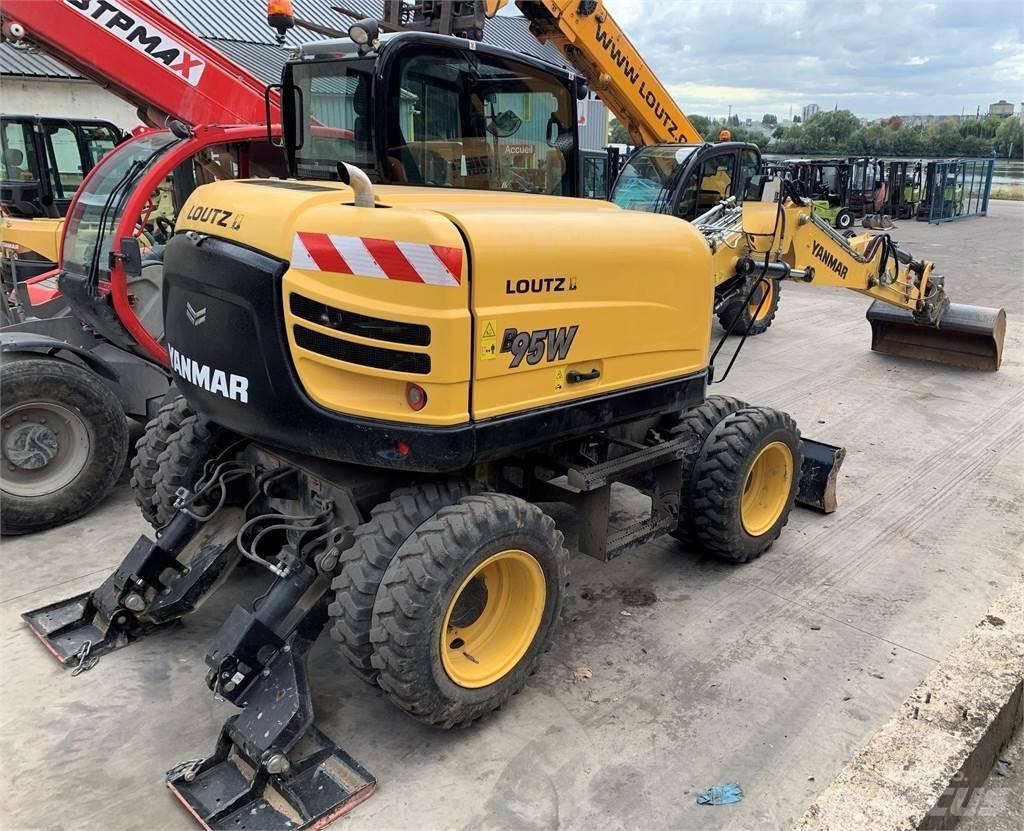 Yanmar B95W Escavadoras de rodas