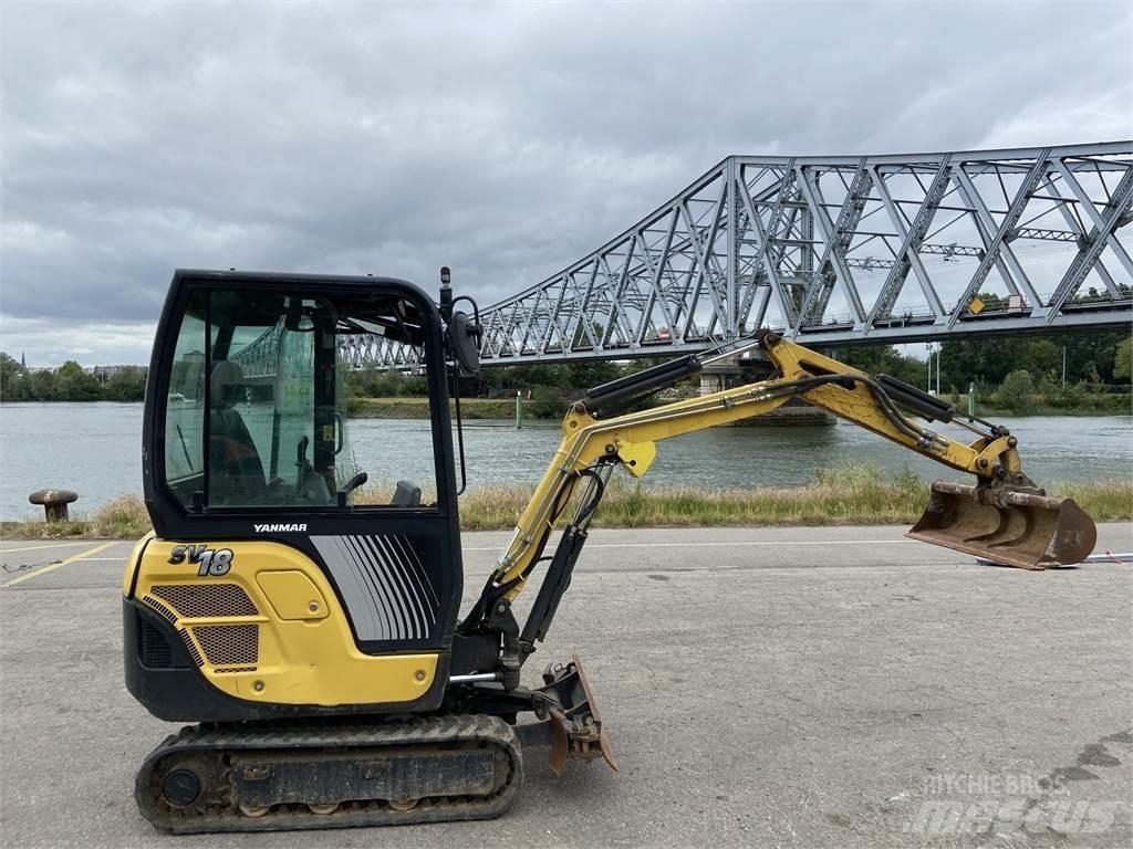 Yanmar SV18 Mini Escavadoras <7t