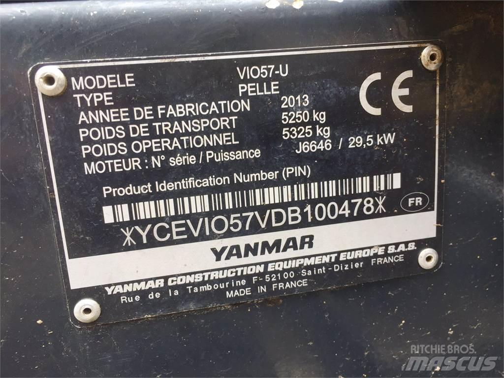 Yanmar VIO57 Mini Escavadoras <7t