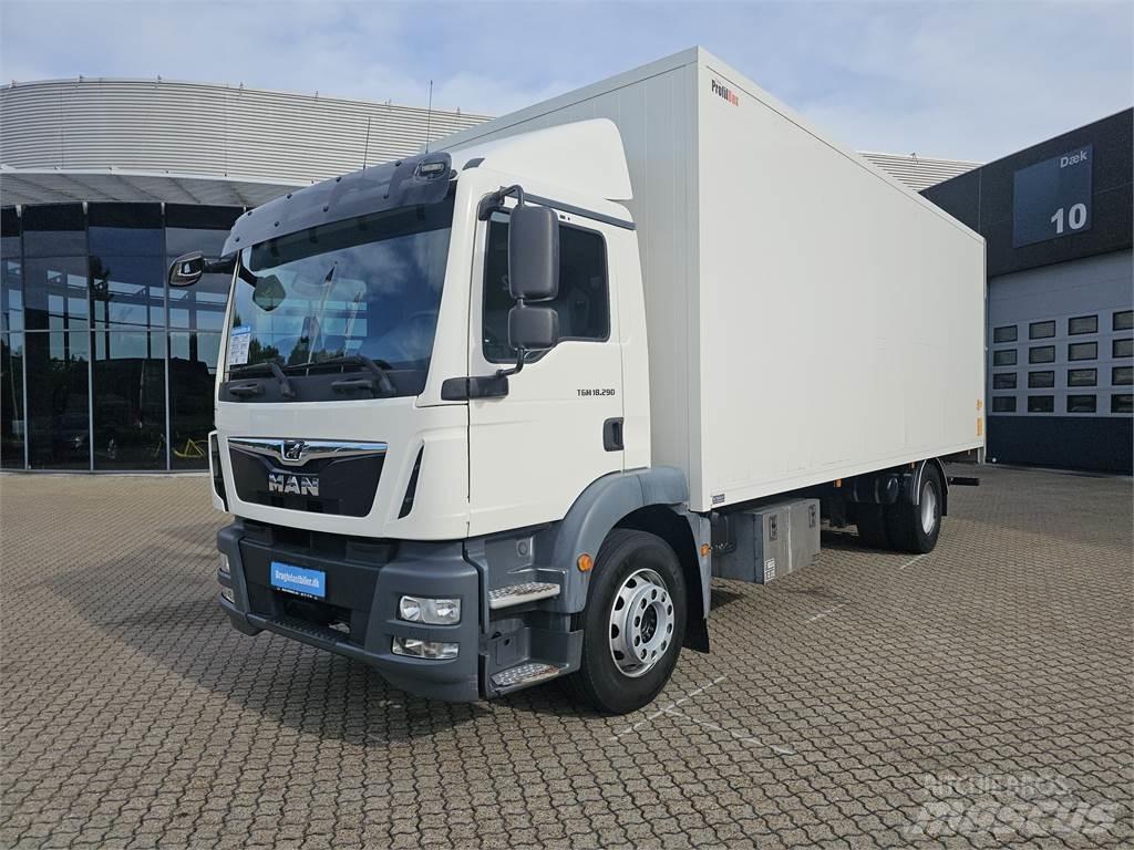 MAN TGM 18.290 Camiões de caixa fechada