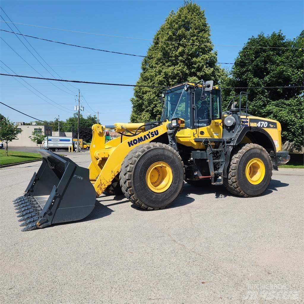 Komatsu WA470-8 Pás carregadoras de rodas
