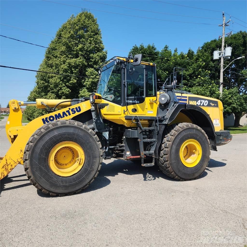 Komatsu WA470-8 Pás carregadoras de rodas