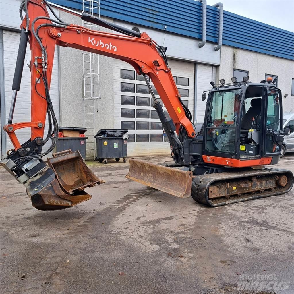 Kubota KX080-4 Mini Escavadoras <7t