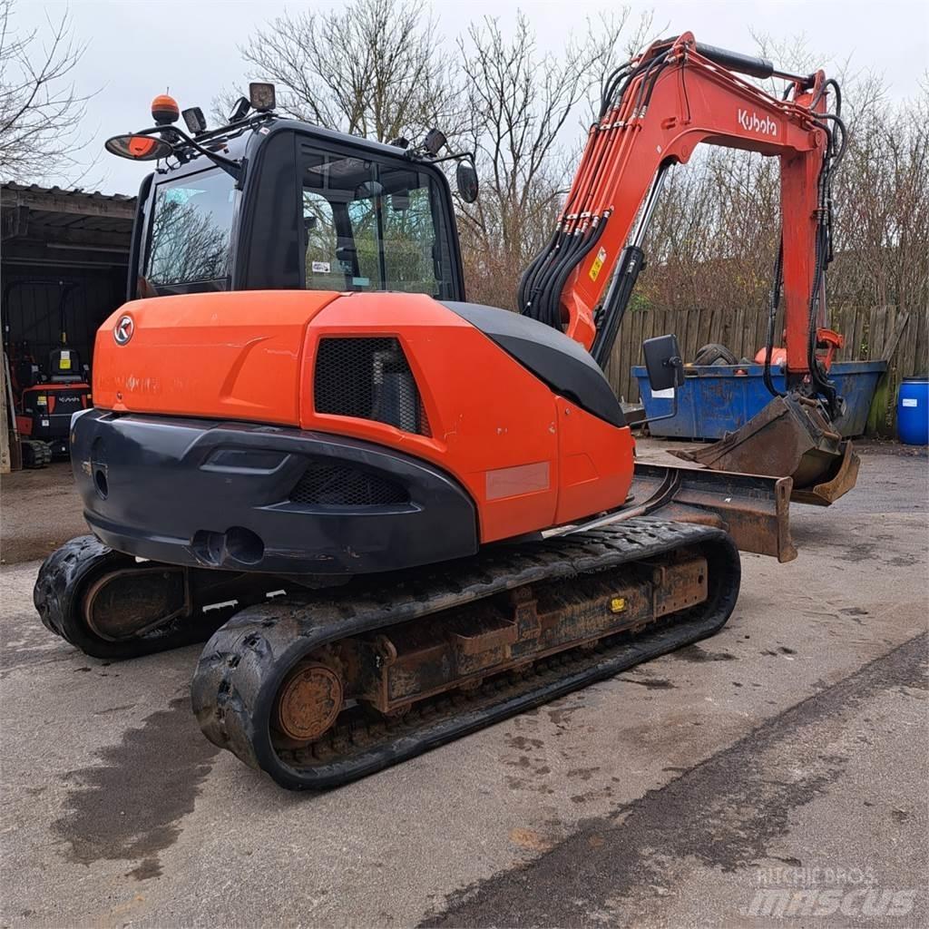 Kubota KX080-4 Mini Escavadoras <7t