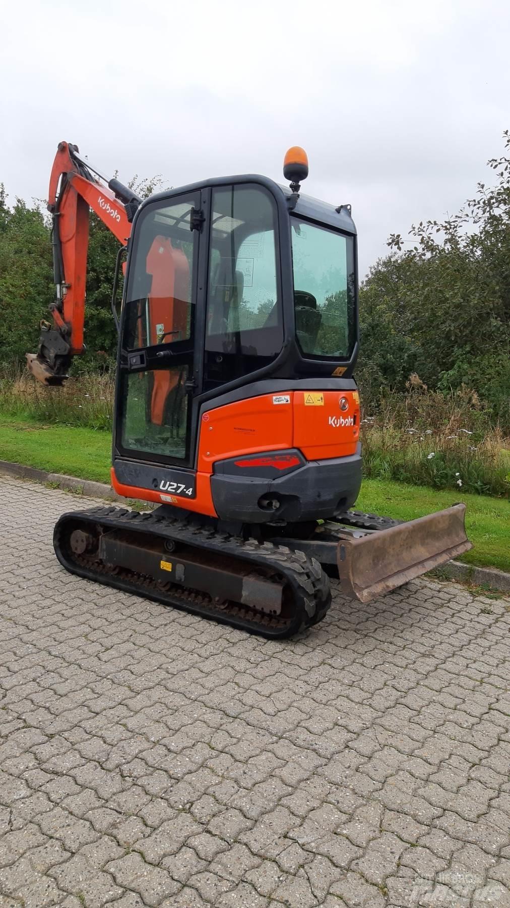 Kubota U27-3 Mini Escavadoras <7t