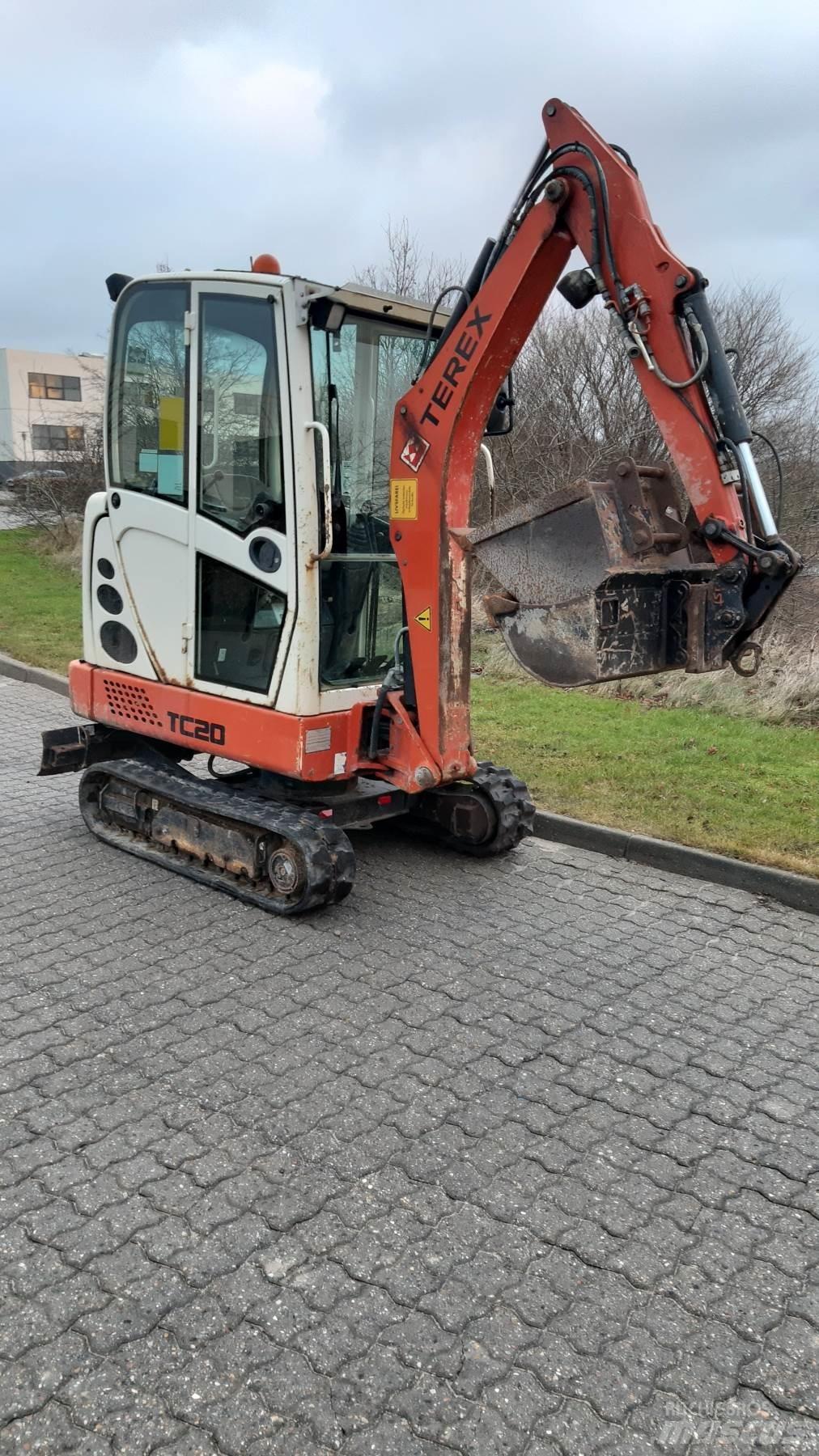 Terex TC20 Mini Escavadoras <7t